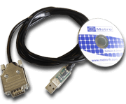 Câble de communication RS232 vers USB (ref 45173)